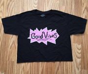 NEW BYPRODUCT ZUMIEZ GOOD VIBES TOP SZ XS