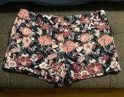 Loft Women’s Size 14 Floral Shorts