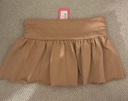  Brown Mini Skirt 