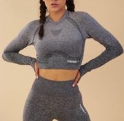 Gymshark Vital Seamless Ombre Long Sleeve Crop Top