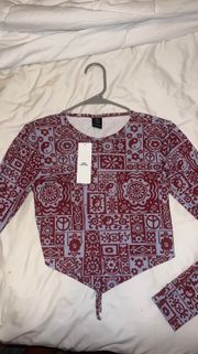 Urban Outfitters Cropped Long Sleeve