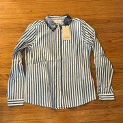 Scotch and soda button front shirt