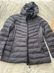 Navy Blue Puffer Jacket