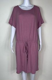 Zenana Super Soft Shorts Mauve Romper