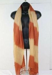 ladies long scarf 2ft wide no stains