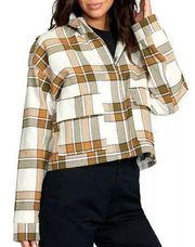 RVCA plaid jacket