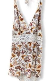 Self Esteem Floral Halter Top