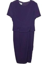 Maggy London Purple Dress