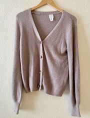 JOIE Button Cardigan Sweater