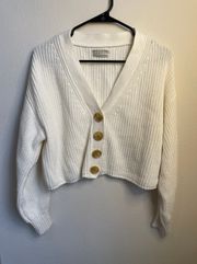 Urban Outfitters Button Down Cropped Cardigan