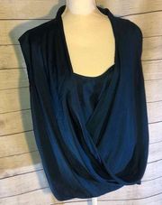 New York and Co Silky soft dressy top