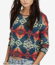 Denim & Supply Aztec print sweater