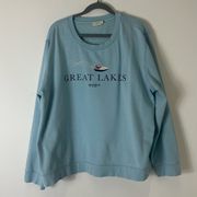 NWOT Spartina 449 Great Lakes MI Michigan crew neck XXL