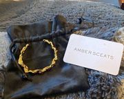 Amber Sceats,  “The Emery Bracelet”, Crushed Metal Design, handmade