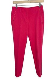 Adrienne Vittadini magenta pink dress pants size 2 NWOT Barbiecore