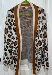 Cheetah Cardigan