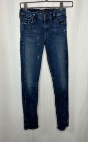 Citizens of Humanity Bleached Avedon Low‎ Rise Skinny Jeans