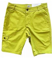 Classic Fit Stretch Apple Green Shorts Size 4