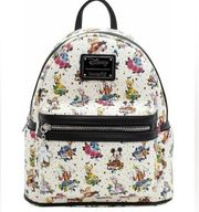 NWT Disney Loungefly Limited Edition Sensational 6 Tatoo Mini Backpack