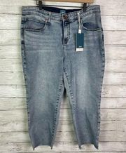 JAG Ruby Mid Rise Straight Cropped Jeans Size 20W