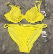 No Boundaries NWT Yellow  Bikini