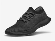 Womens ALLBIRDS Tree Dashers Black Gray Walking Running Shoes 7