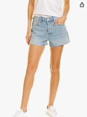 NEW Hudson Lori High Rise Jean Shorts in Blue Size 24