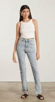 Everlane cheeky split hem Jean 26