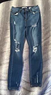 Distressed Skinny Jeans