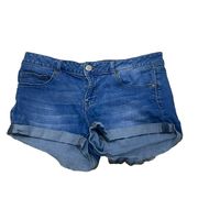 SO Denim Jean Shorts Size 13 Blue Shortie