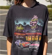 Brandy Melville  J. Galt 'Rita Al's Burger' T-Shirt Sz OS