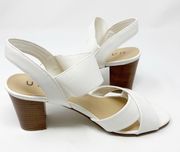 Women’s White Size 8.5 Parli Sandals