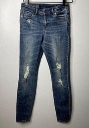 Armani Exchange Skinny Distressed‎ Jeans