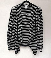 Dressbarn stripe cardigan sz3X