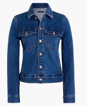 J Crew Medium Blue Cropped Denim Jean Jacket L0527 Small S Mercantile