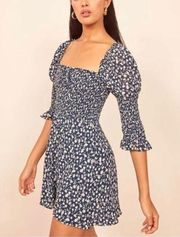 reformation loulou mini dress