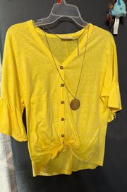 Bobbie B  Yellow Shirt