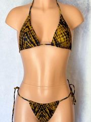 Earthy, Boho Abstract, Bikini Set