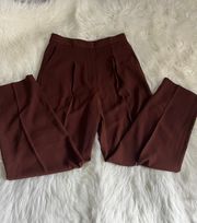 NWOT  chocolate brown Trousers