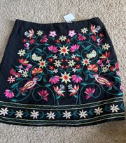 Embroidered Skirt