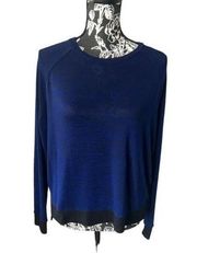 Rag and bone Jeans sweater Blue long sleeve xsmall