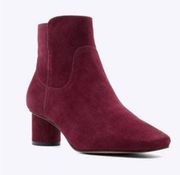 Draper James Burgundy Bethany Bootie NEW Size 10