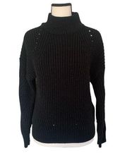 Daytrip | black knit sweater