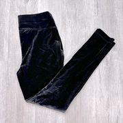 INC Black Velvet Legging Pants PP