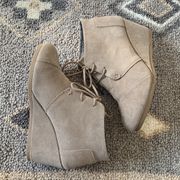 | Suede Wedges