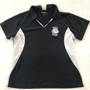 The Bolles School black softball logo polo L EUC