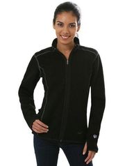 Kuhl Tara Fleece Jacket Women's Black Full Zip Fleece Size Large