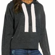 Caslon - Grey and pink - sweater hoodie - M