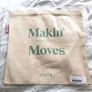 NWT  Makin Moves Canvas Tote