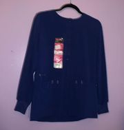 NWT Scrubstar Long Sleeve Scrub Top